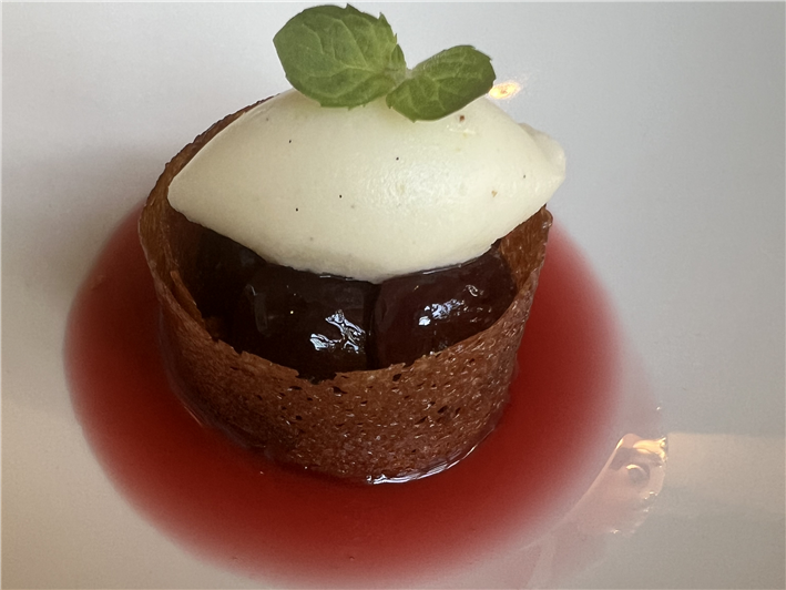 cherry dessert